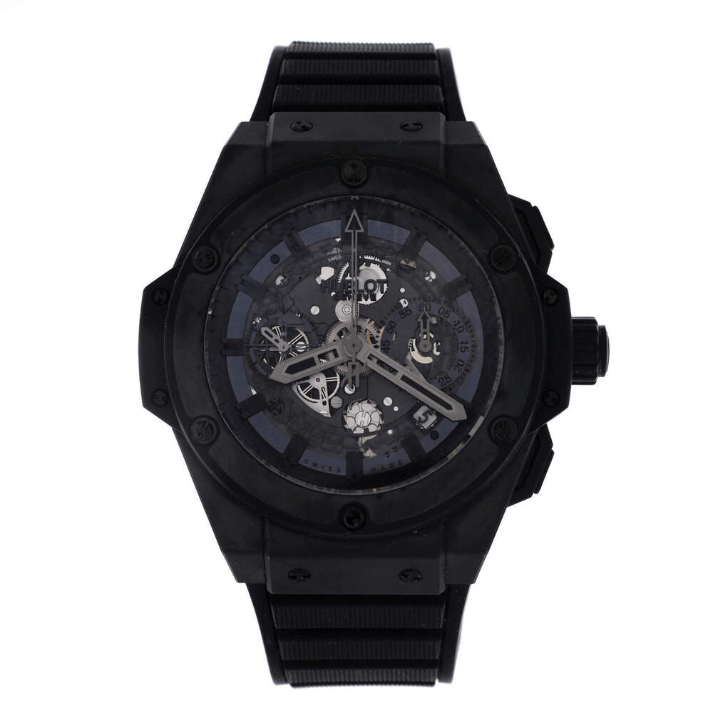 Hublot 48 Big Bang Unico King Power Black Magic Chronograph Automatic Watch